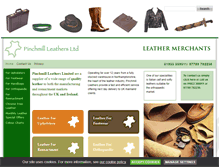 Tablet Screenshot of pinchmillleathers.co.uk
